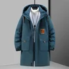 Winter Long Parkas Men 12XL 10XL Plus Size Thick Jacket Waterproof Coat Fashion Casual Cargo Parkas Male Big Size 12XL 3