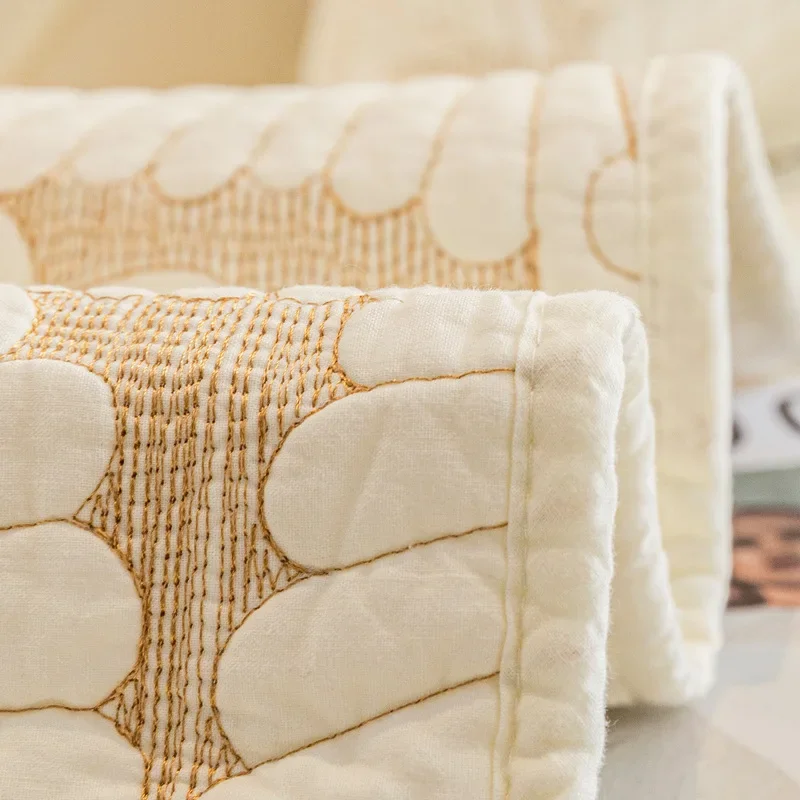 Nordic Simple Cotton Sofa Cushion Four Seasons Universal Non-Slip Cotton Cushion Sofa Cover Cover Towel Cover Cloth Cushion 4