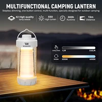 Wurkkos Outdoor Lamp Camping Flashlight 550LM Portable