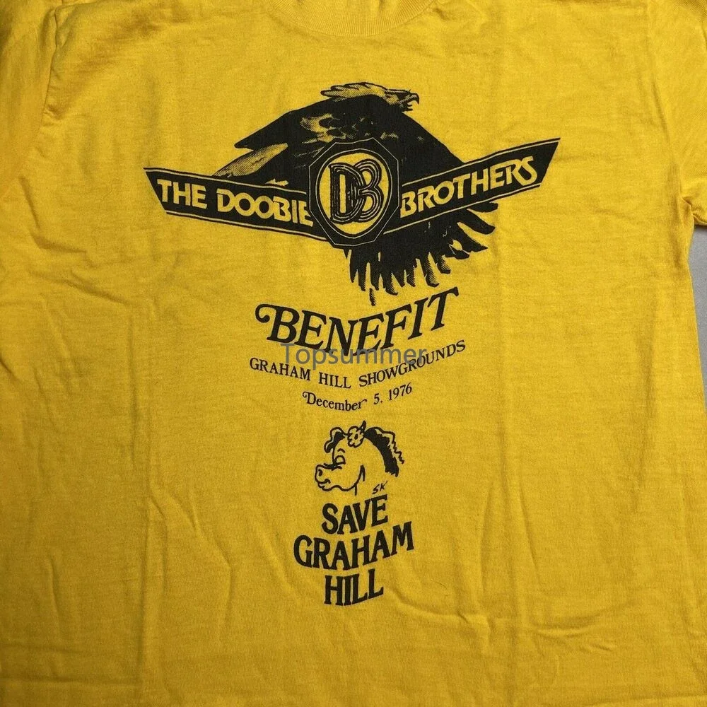 

Doobie Brothers Benefit Concert Graham Hill Shirt Yellow Unisex S-5Xl By1090