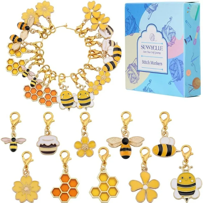 bee-stitch-markers-set-with-honeycomb-and-flower-charms