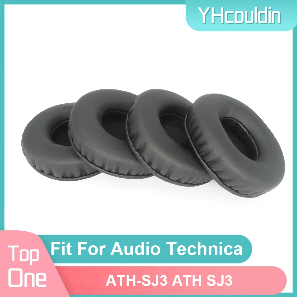 

Earpads For Audio Technica ATH-SJ3 ATH SJ3 Headphone Earcushions PU Soft Pads Foam Ear Pads Black