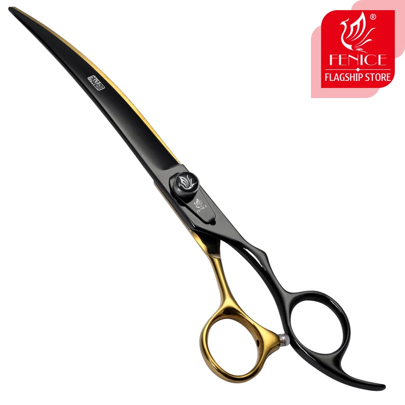Dog Grooming Scissors Dog Grooming Scissors Kit Fenice JP440C Steel 6.5/7/7.5/ 8 Inch Professional Pet Dogs Grooming Scissors Set Straight Curved Thinning Shear Scissors
