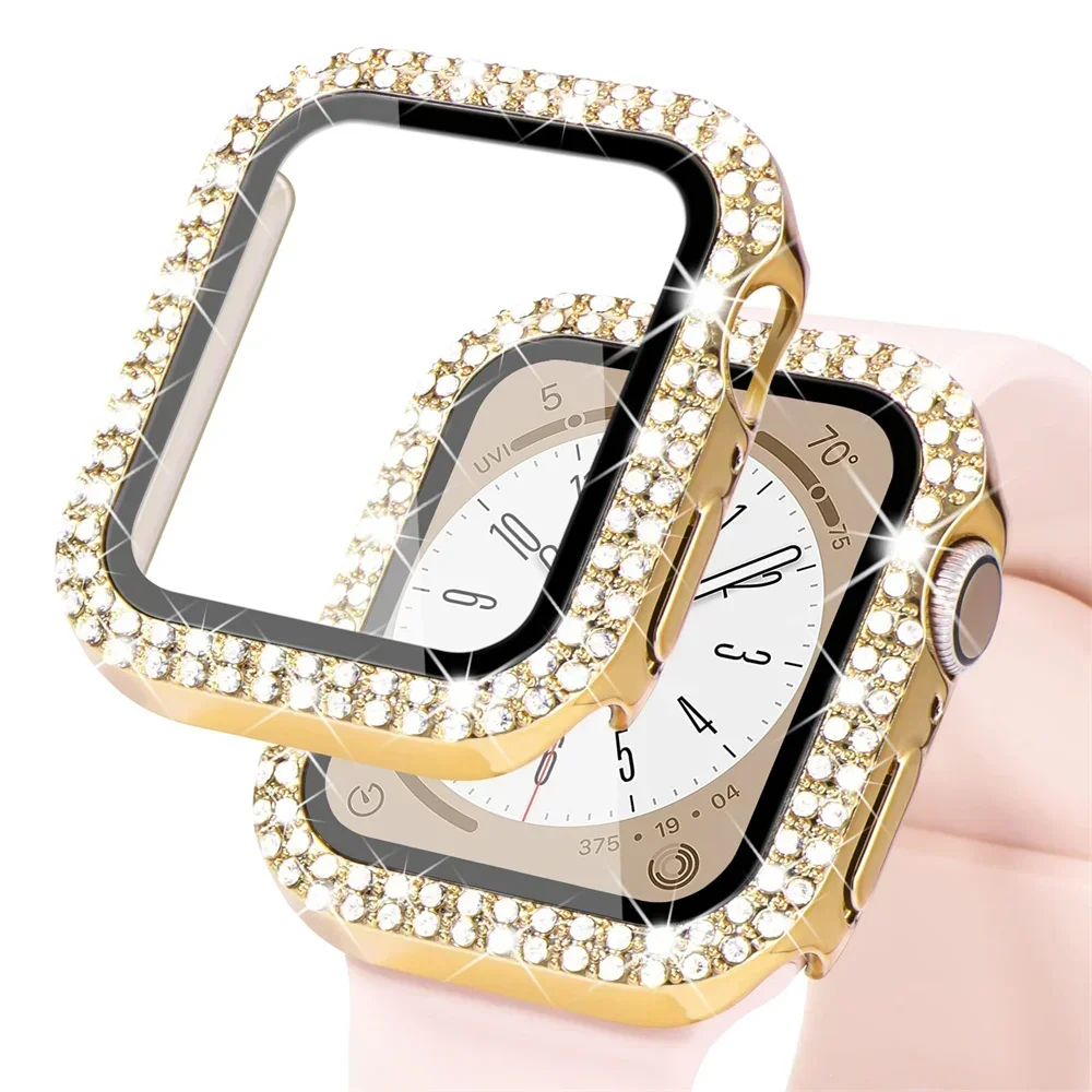 LuxGuard Diamond Case with Tempered Glass and Bumper Screen Protector