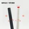 KACO Kawaii Gel Pen Set ручка Rotating 0.5mm Fast-drying Smooth Writing Pens for Signing Testing Exams Brushing Up Creative Gift 6