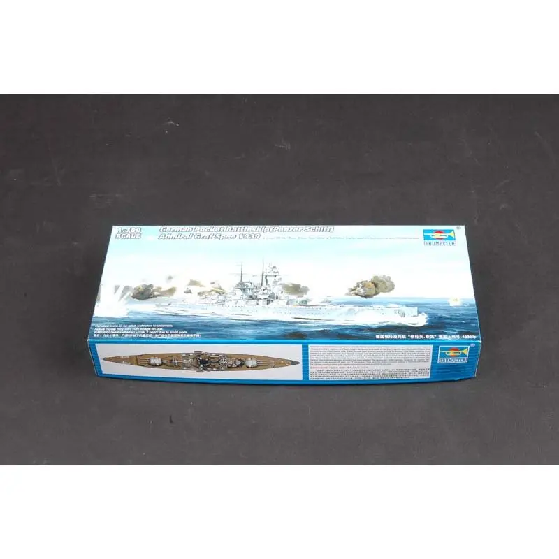 

Trumpeter 05774 1/700 German Pocket Battleship(Panzer Schiff) Admiral Graf Spee 1939 - Scale Model Kit