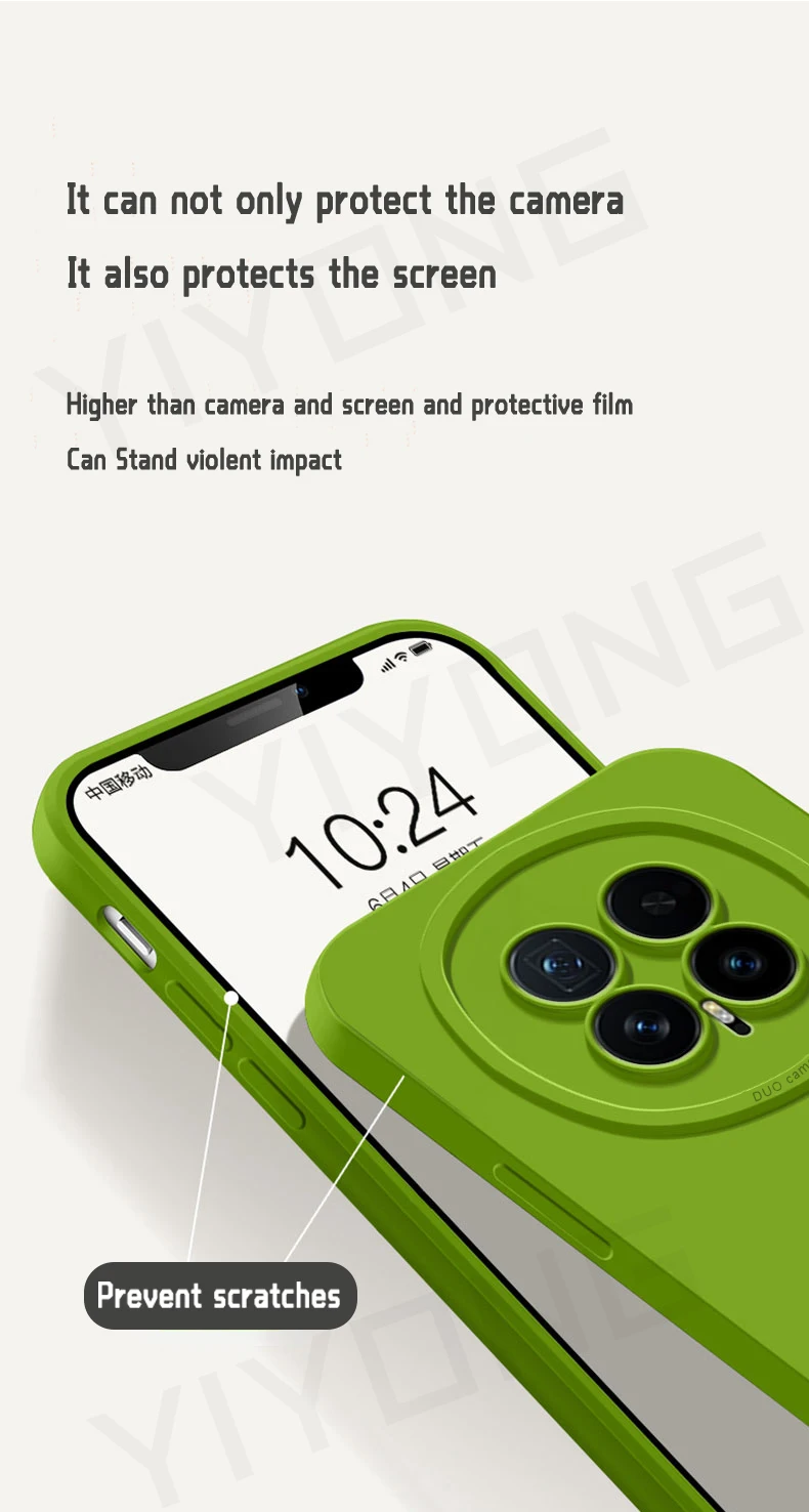 Für Magic8 Pro YIYONG Seidig Weiche Flüssigsilikon-Schutzhülle für Honor Magic 8 Lite Magic7 7 Pro 5G Global Handyhülle – Detail 7