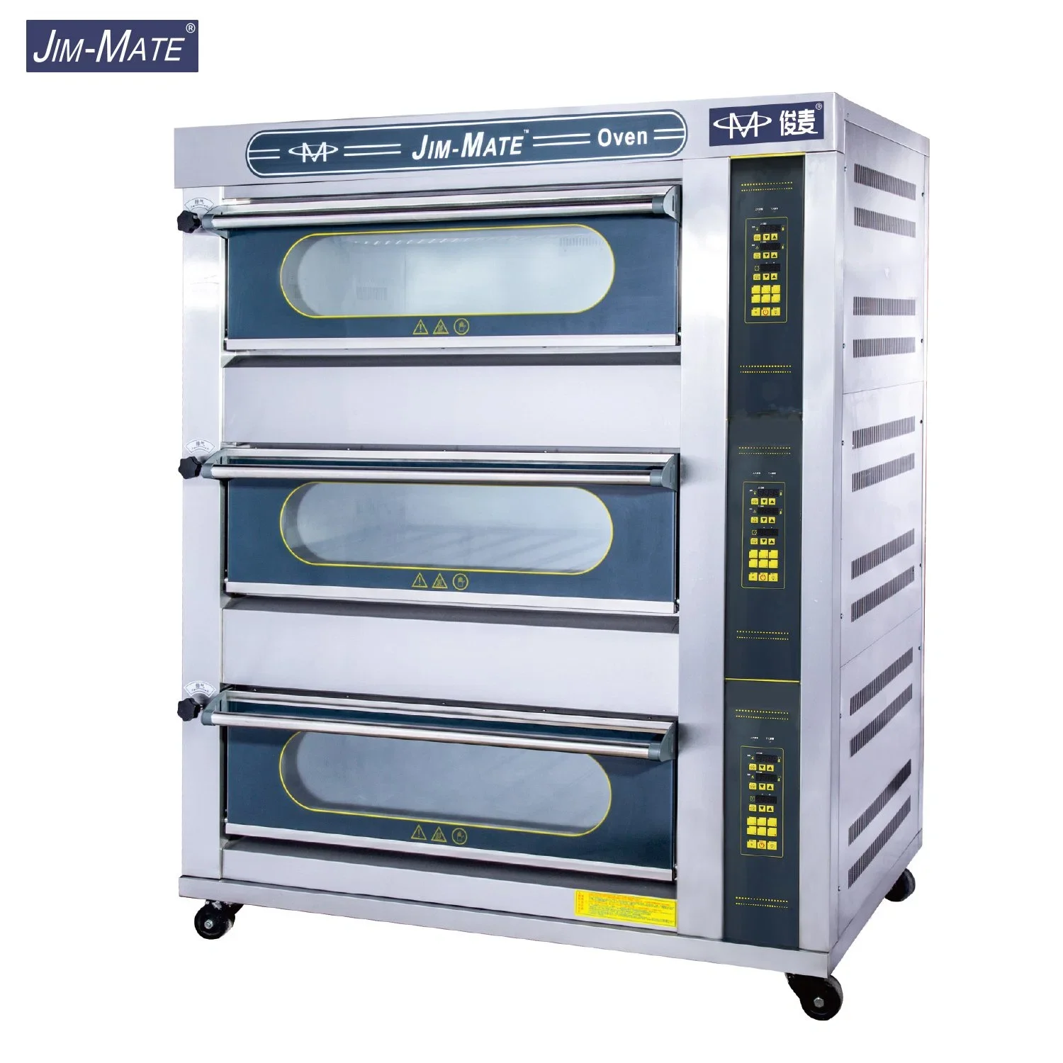 Furnace 3 Deck 6 Trays Kitchen Equipment Intelligent Gas Deck Oven 0 400℃ adjustable intelligent precise temperature controller digital display relay solid state ssr output over temperature alarm oven industrial equipment multi function temperature controller