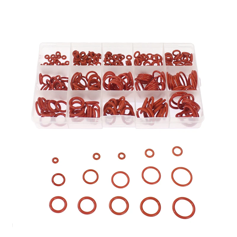 Kit O-ring 225 Pezzi Per Auto E Casa - 14 Misure Diverse Con Rondelle - Foto 8