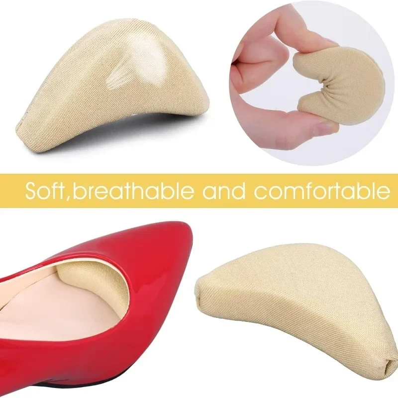 Sponge Forefoot Insert Pads Adjustment Reduce Shoe Pain Relief High Heel Filler Insoles Forefoot Toe Plug Cushion Pad 2/20pcs
