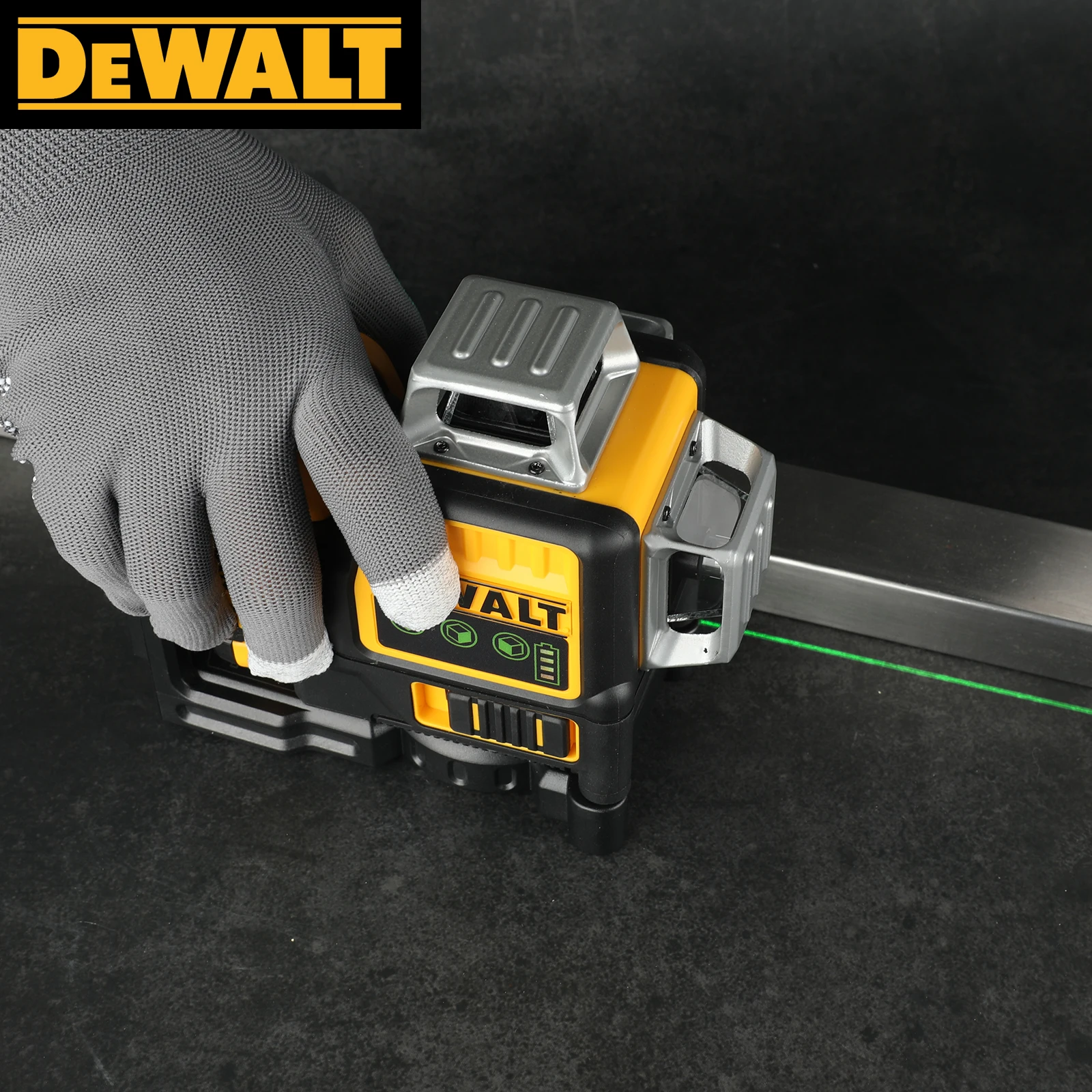 Dewalt DW089LG 3 Sides*360 12 Lines Laser 12V Battery Horizontal Green Light tool Meter Outdoor Degree Vertical bare machine 6