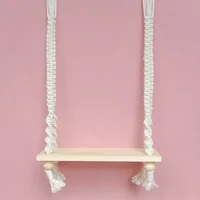 Baby Swing  New Born Photography Props Wooden Chair  Babies Posing  Aid Furniture Infants Photo Shooting  Accessories 3