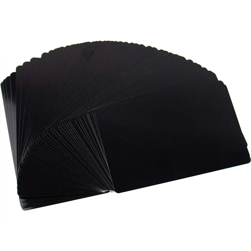 Black NFC Card Printable Matt Black PVC Material for Digital Business Social Media Card 4