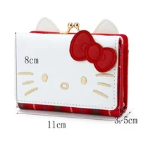 Hello Kitty Coin Purse Creative Small Wallet Wholesale Mini Purses My Melody Kuromi Keychain Wallet Lipstick Purse Kawaii Clutch - Image 6