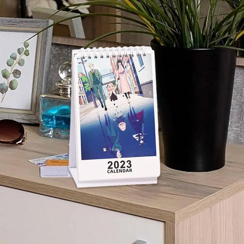 2023 Anime Spyfamily Calendário Bonito Criativo Mini Mesa Calendário  Decoração Artigos De Papelaria Escola Suprimentos Crianças Presentes  Aniversário - Calendários De Advento - AliExpress