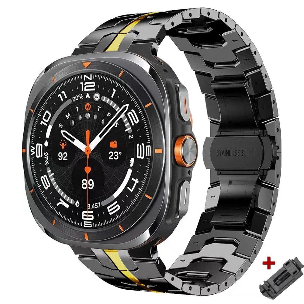 التيتانيوم الفرقة لساعة سامسونج جالاكسي الترا 47 م...