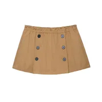 HipSeam Mid Waist Pants Set Women Casual Autumn High Collar Short Trench Coat Shorts Button Skort Female Outfit - Image 6