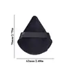 Triangle Makeup Sponge Powder Puff Face Body Makeup Soft Cotton Wet Or Dry Face Powder Puff Washable Velvet Makeup Puff Tools