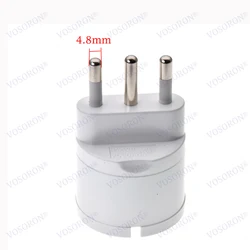 Universal European to Italy Power Plug Adapter - 10A/16A Travel Converter, AC 110~250V - 16A