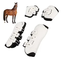Horse Fetlock Boots Impact Resistant Breathable Horse Hind Leg Boots for Horse Protective Equipment 1