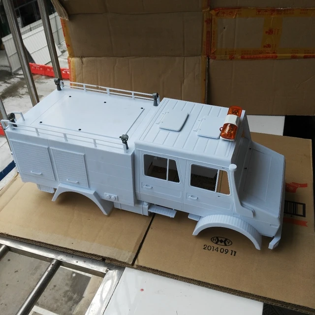 Rc Hard Bodies 1/10 scale Benz Fire Engine Truck 324mm WB Body Shells