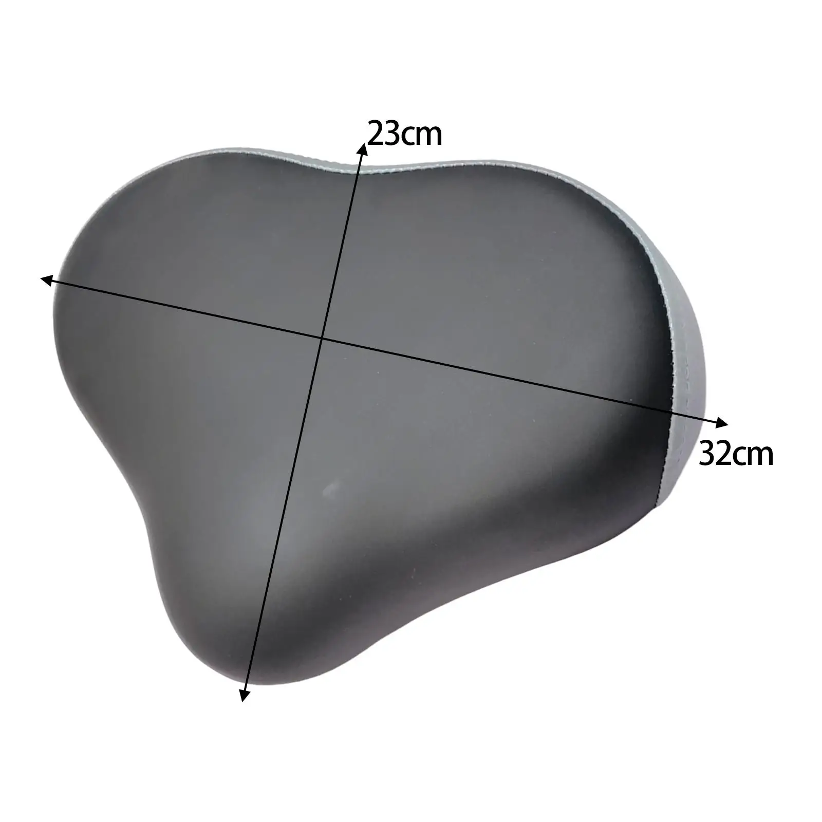 Bike Seat Wide Bicycle Saddle for Fitness Equipment Indoor/Outdoor Bikes