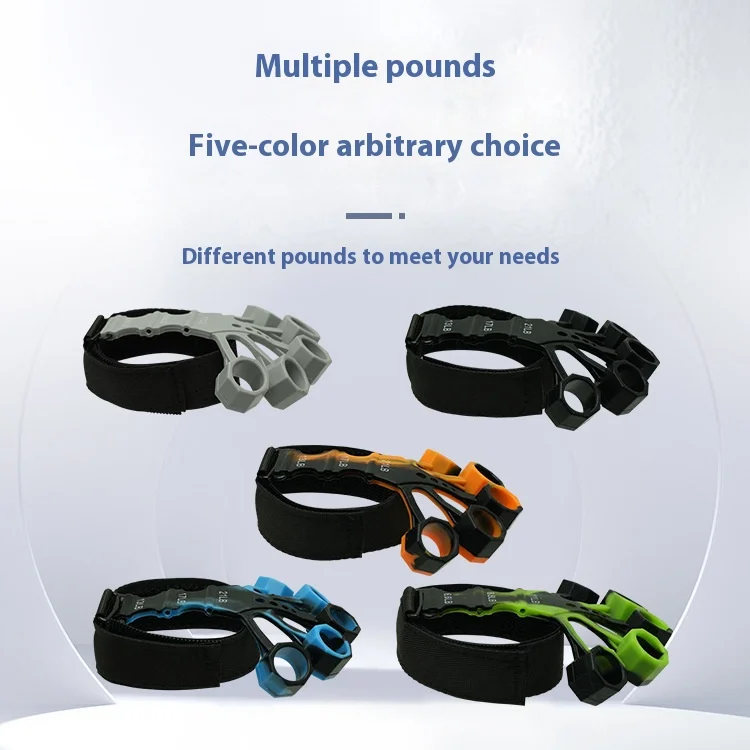Silicone Vein Trainer Adult Fitness Elastic Band Five Finger Puller Silicone Finger Trainer