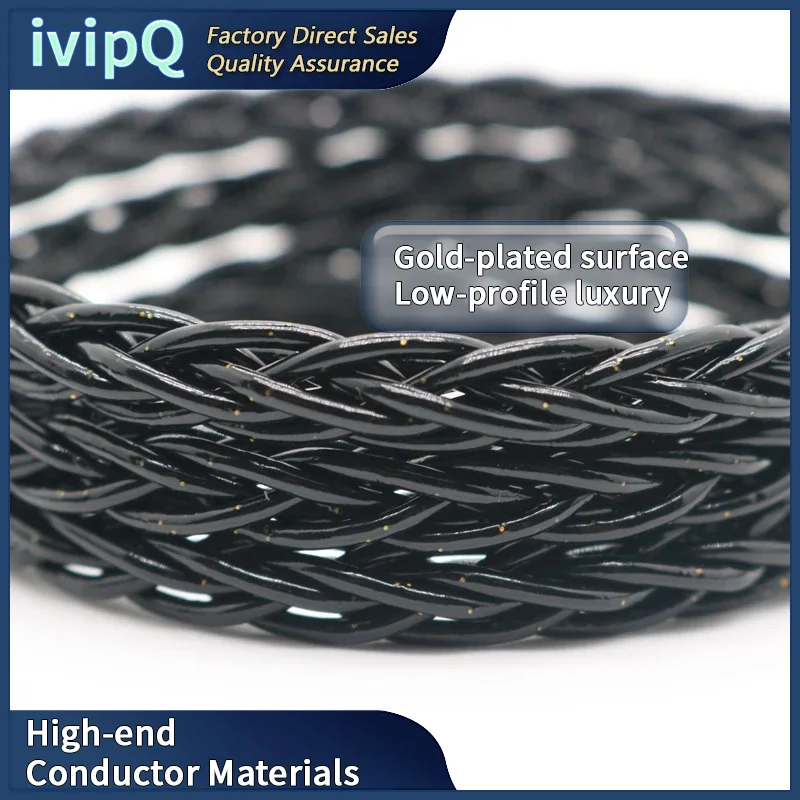 IvipQ-102フラッグシップライン5要素ハイエンドイヤホンアップケーブル