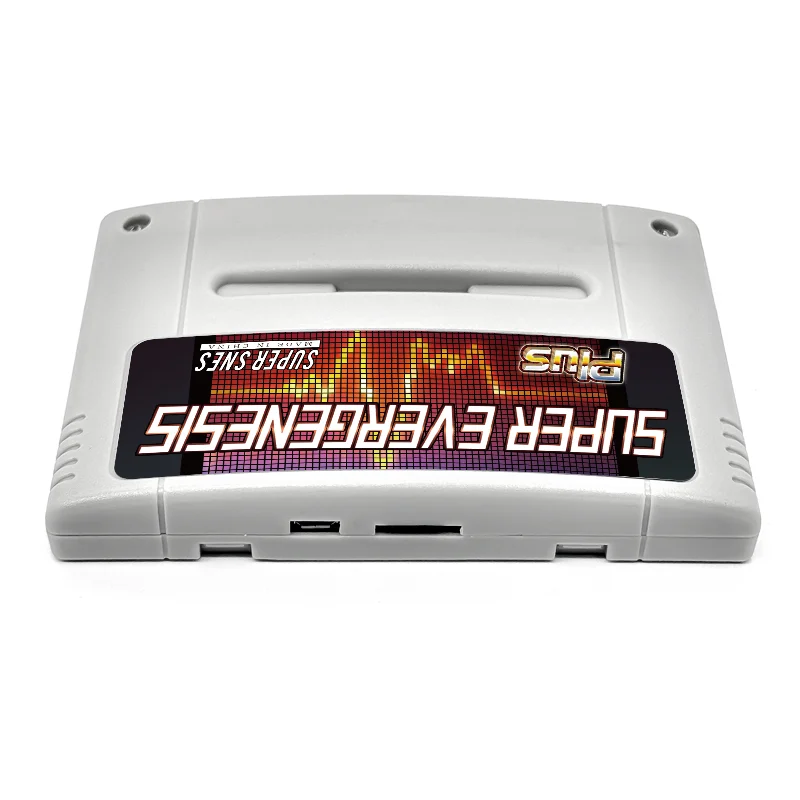 Super EVERGENESIS SNES SFC V12 3000 in 1 Game card with 8G