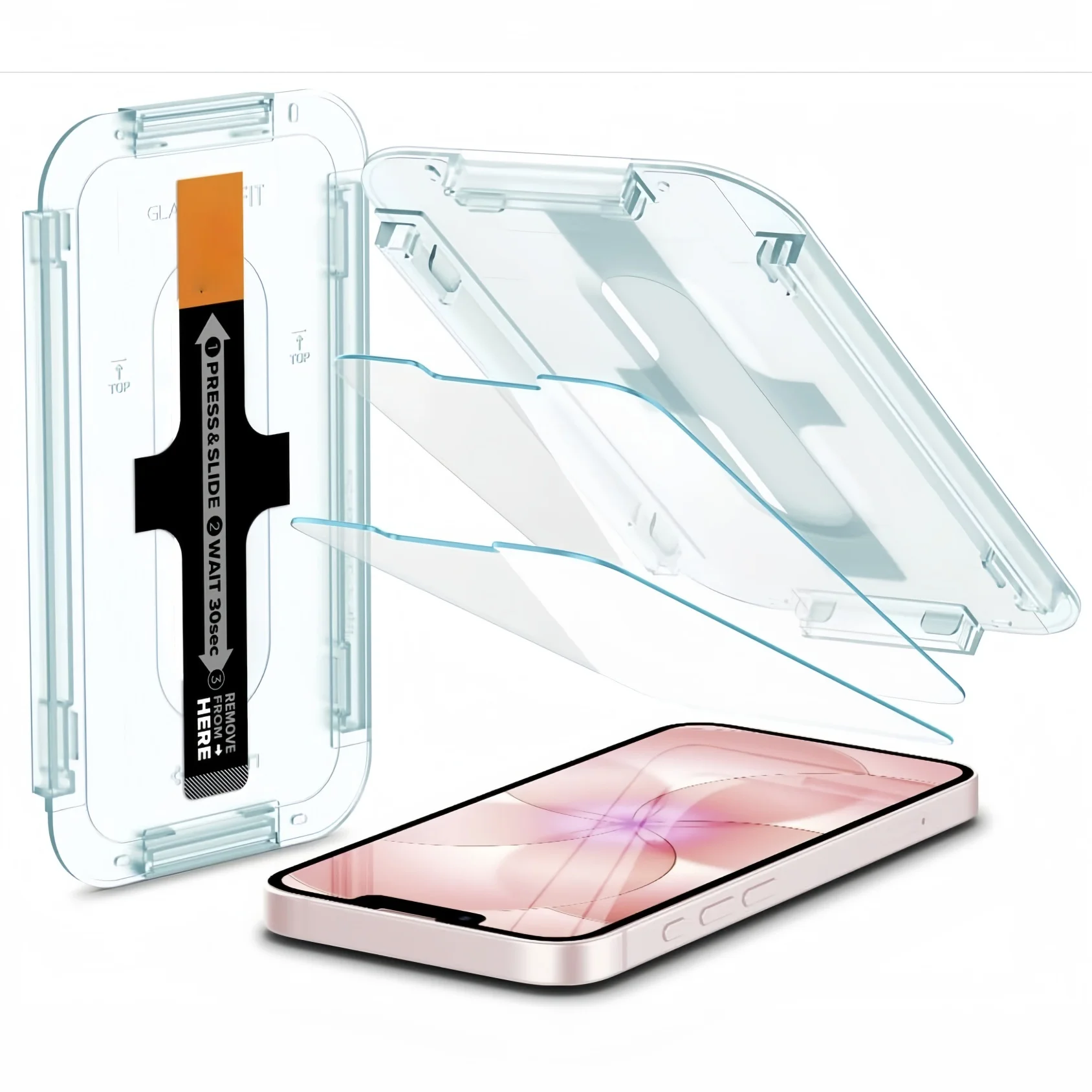Premium Tempered Glass Screen Protector 2-Pack - Anti-Scratch, Easy Installation