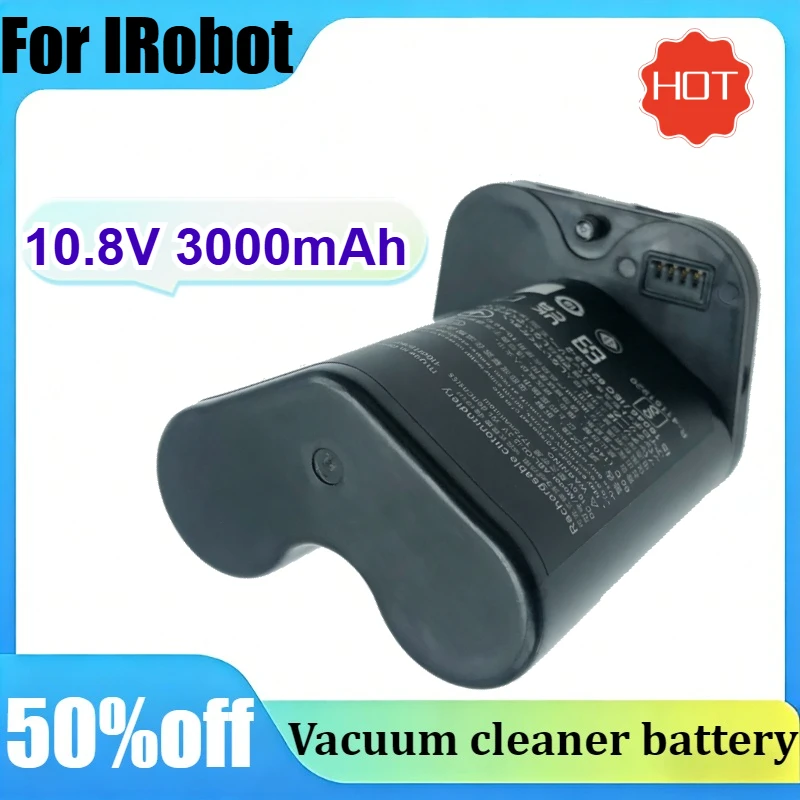 For IRobot Braava Jet M6 Robotic Mop 10.8V 3000mAh High Capacity Rechargeable Ba