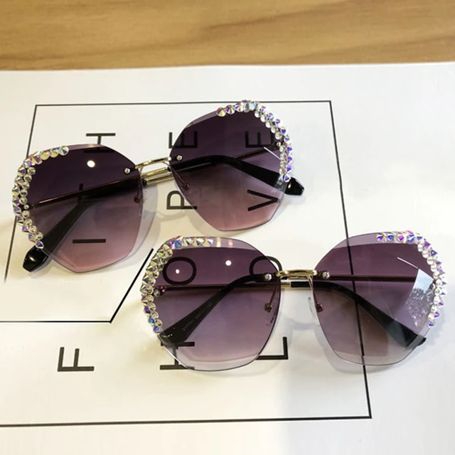 2022 Rectangle Frame Fashion Sunglasses Hip Hop Vintage