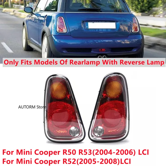 テールライトアセンブリ、クーパー R50 R52 R53 用フル LED (赤) 用 ミニ 用 クーパー 用 R50 用 R52 用 R53 ブレーキターンシグナル