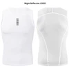 Cycling Underwear Sport Base Layer White Cycling Jersey Reflective Vest Men Undershirt Quick Dry Elastici Vest Road Bike Jersey 3