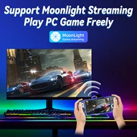 ANBERNIC-consola de juegos portátil RG556, Pantalla AMOLED de 5,48 pulgadas, sistema Android, batería de 5500mAH, Bluetooth 5,0, reproductor de videojuegos portátil - Imagen 6