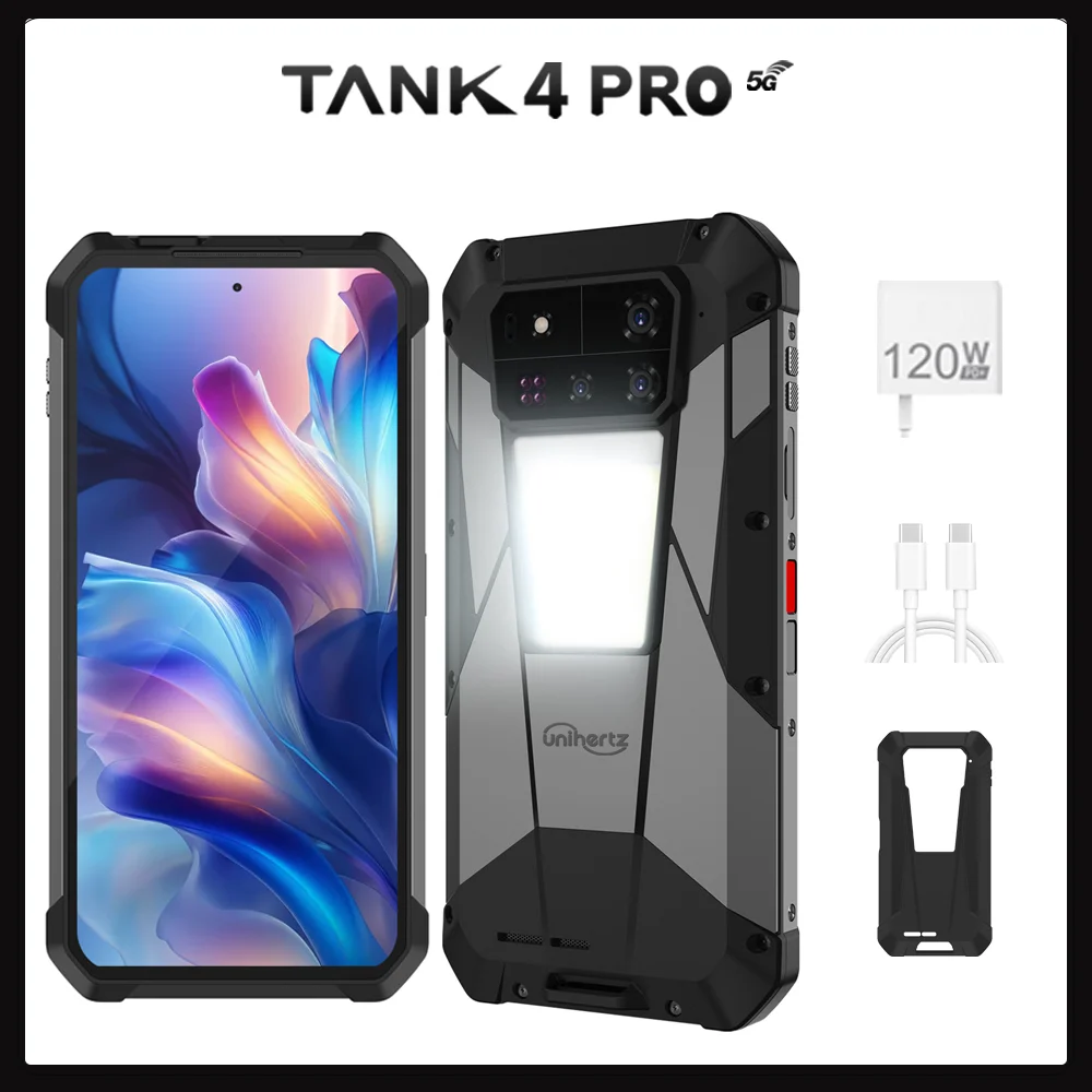 World premiere】Unihertz by 8849 Tank 4 pro Smartphone 5G