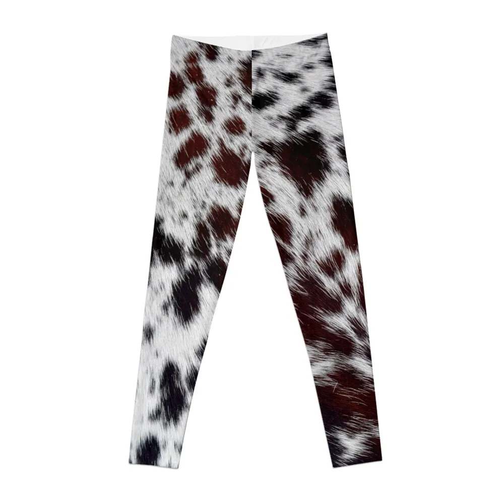 

Western pattern decor, cowhide spotty style Leggings gym leggings for Women gym leggings Womens