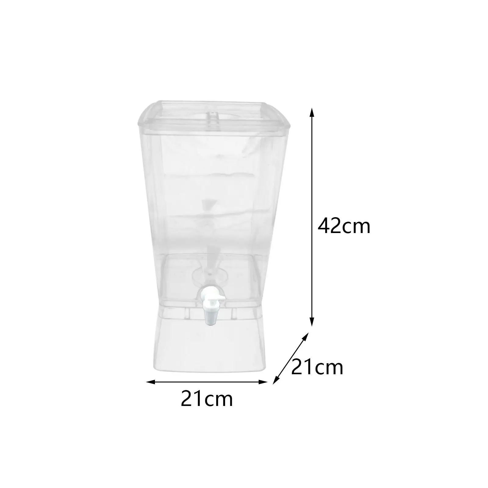 Beverage Dispenser 10L with Spigot Drink Dispenser for Daily