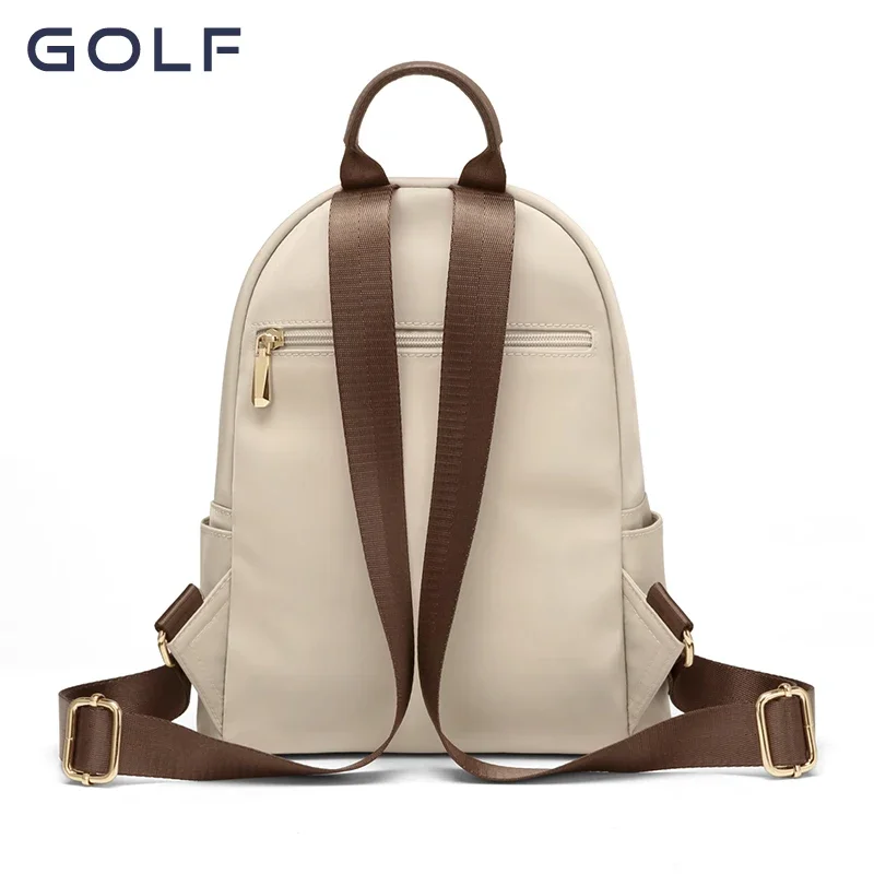GOLF Small Backpacks for Women Anti Theft Zipper Backpack College Students School Commuting Female Bags for Women Trend 2024 4