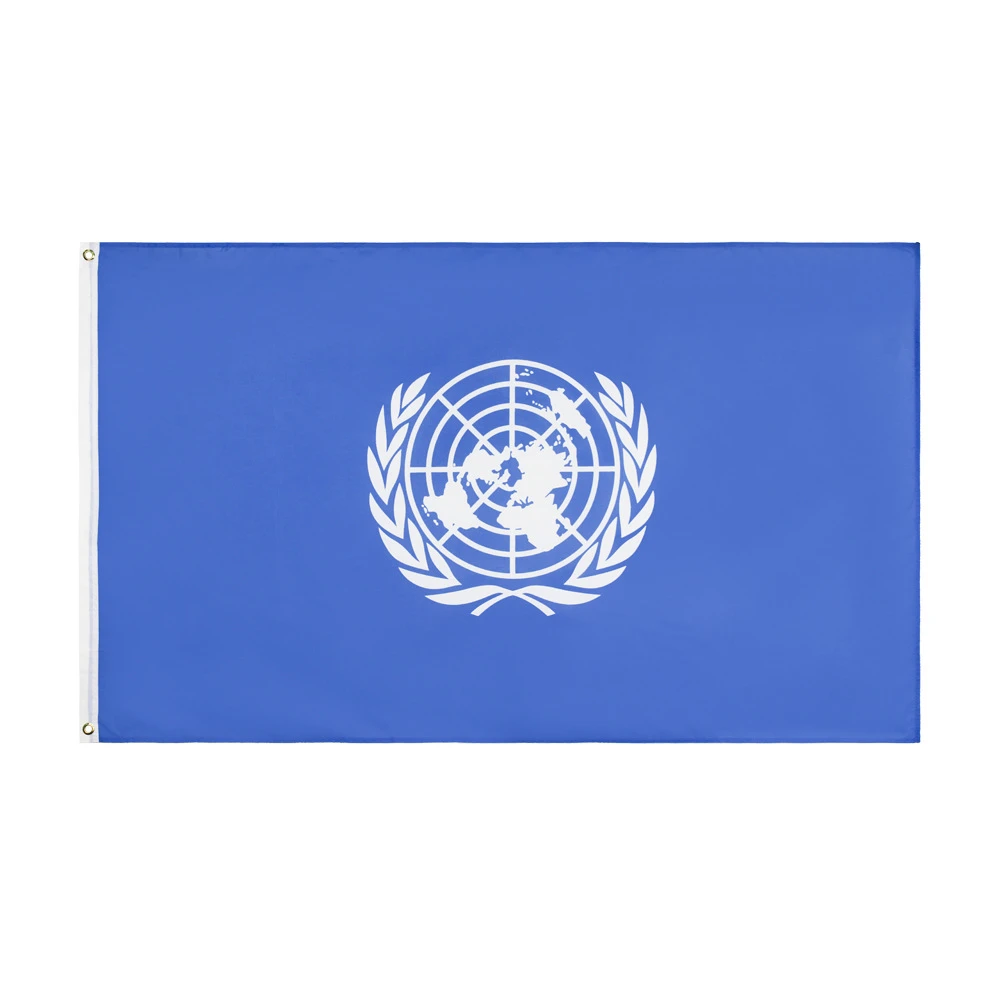 Candiway 유엔 국기 90*150 CM 유엔 플래그 실내/실외 배너 페넌트 새로운 야외|united nations flag ...