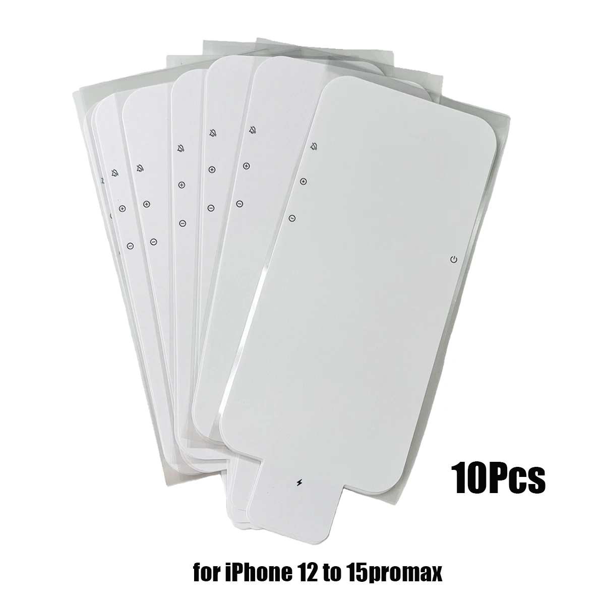 Pack of 10 Premium Screen Protector Films with Installation Guide