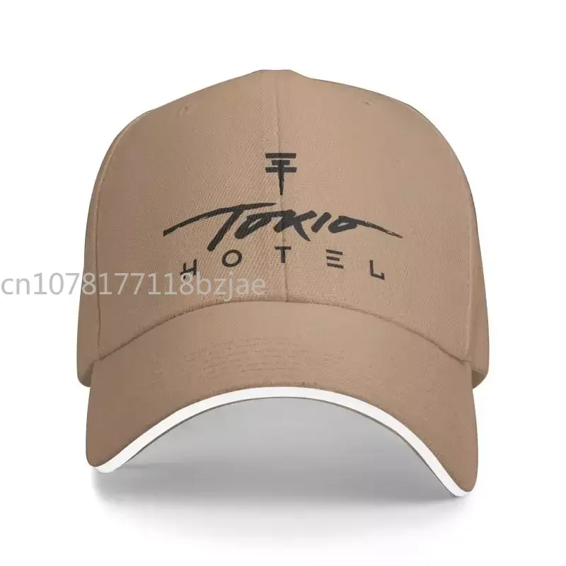 

Personalized Tokio Hotel Logo Baseball Cap Men Women Adjustable Unisex Sandwich Hat Streetwear for Sun Protection