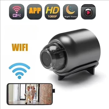 X5 Mini 1080P HD WiFi Wireless Cam Night Vision Motion Detection Home Security Camcorder Video Audio Recorder Surveillance Gears 1