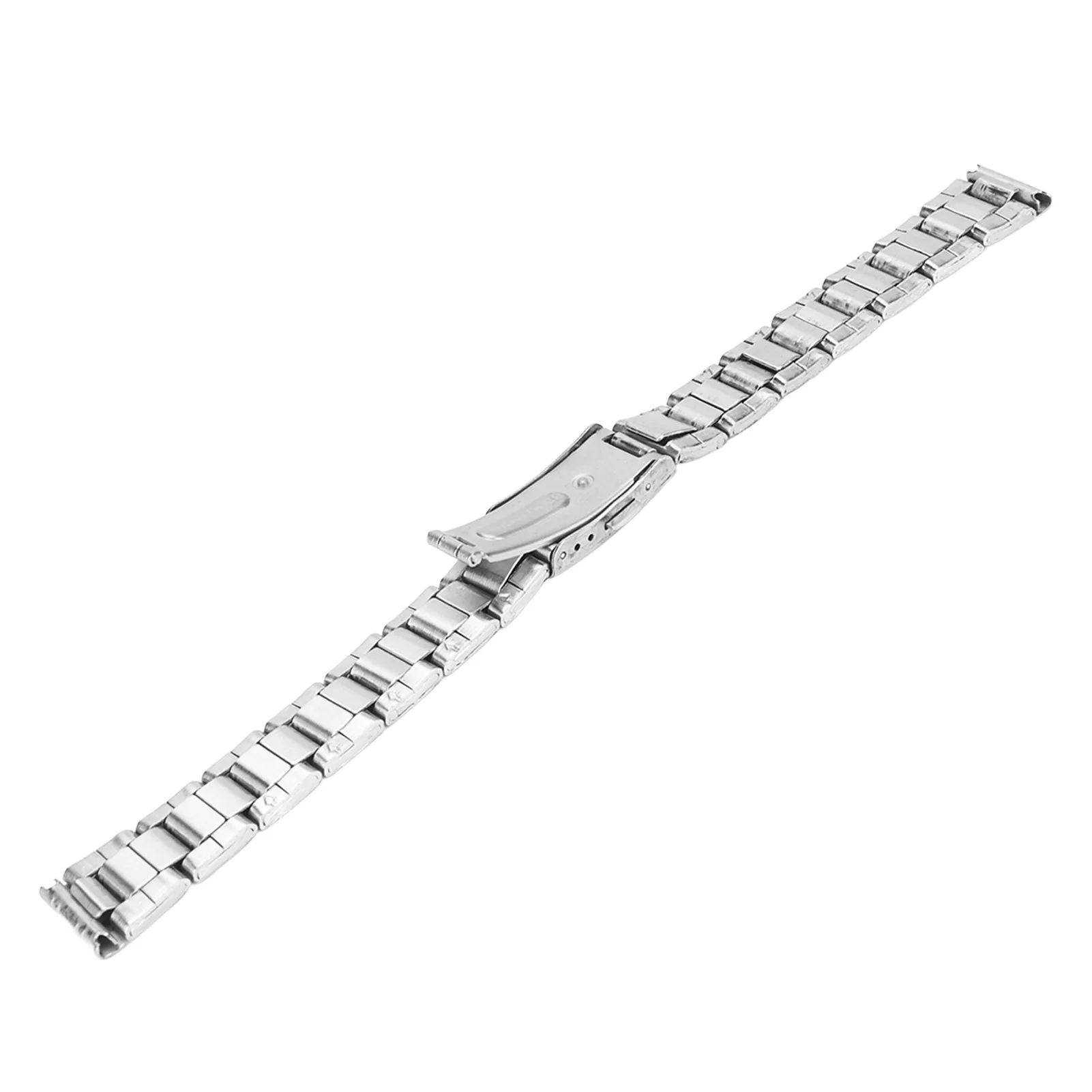 Stainless Steel Double Lock Buckle Watch Strap Bracelet
