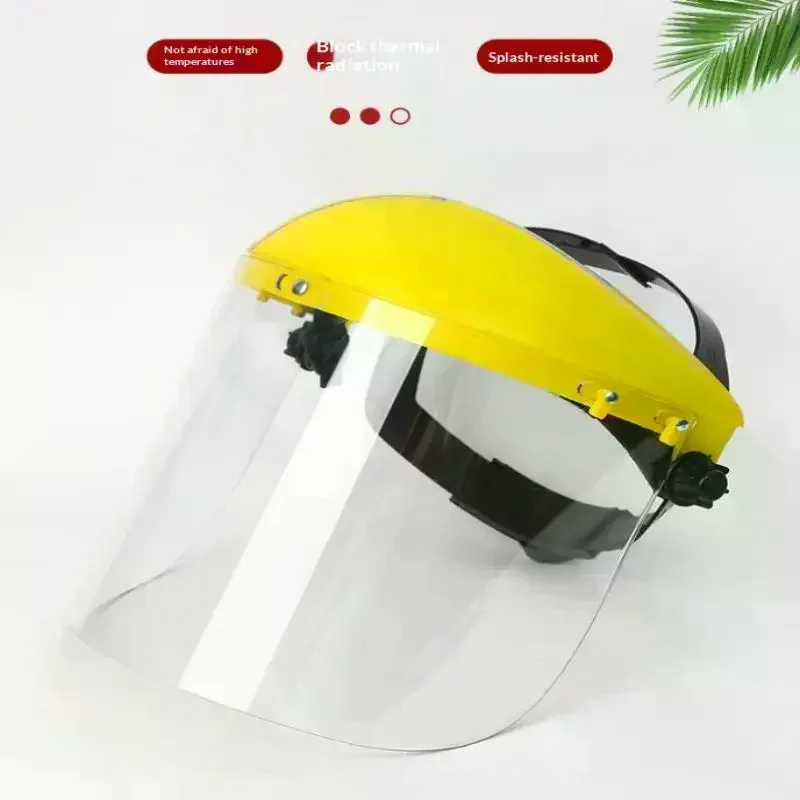 Enhanced Protective Face Shield with Adjustable Head Strap