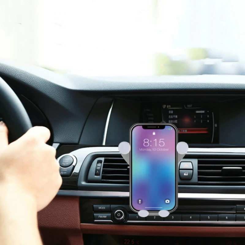 핸즈프리 유니버설 중력 차량용 휴대폰 거치대 - 안전한 운전을 위한 휴대폰 및 GPS 자동차 액세서리