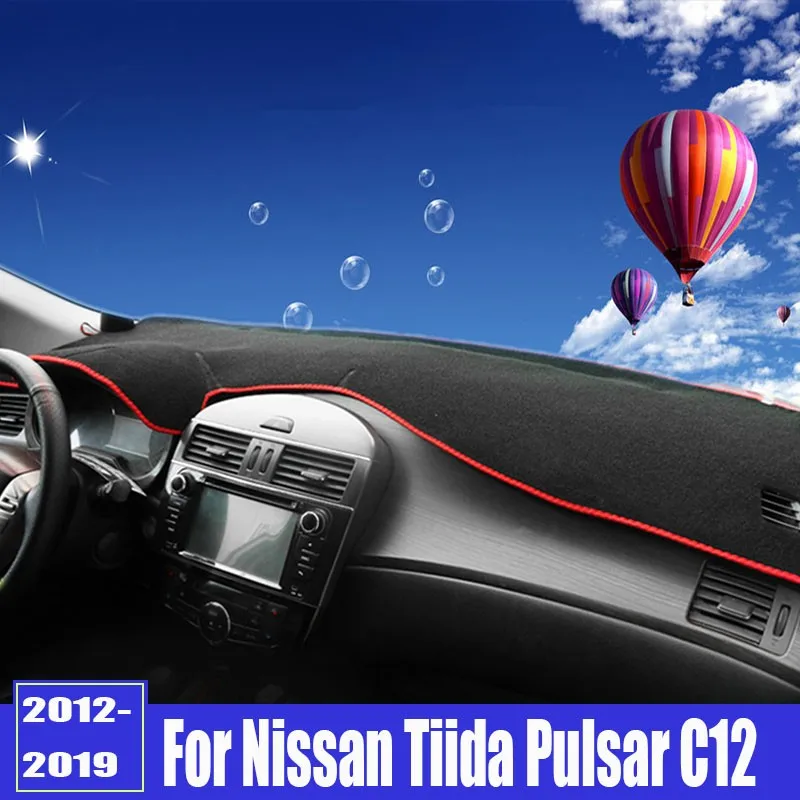 

Коврики для приборной панели Nissan Tiida Pulsar C12 2012-2019 2020