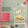 ZHEN MI Steamer Electric Steamer Cooking Steaming Multi Cooker Family Food Stew Dumpling Pan Warming Pot Electronic Family Pot 1
