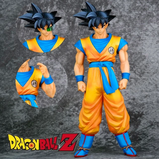 Dragon Ball Z Super Saiyan Goku Model Comic Goku Oversized Sun Goku Battle  Damaged Version Model Hand - AliExpress