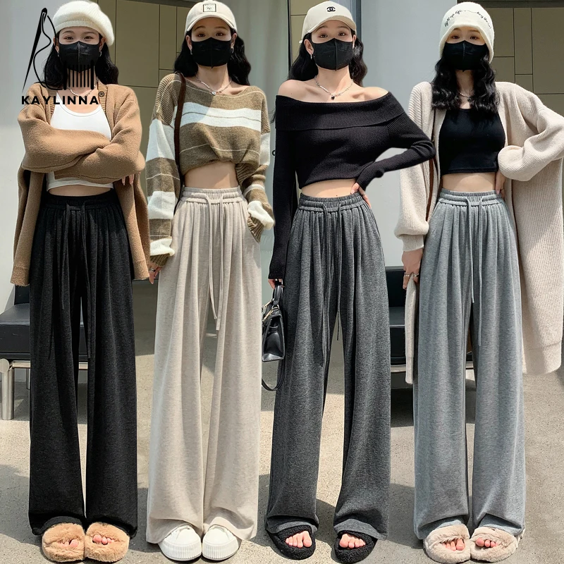 

Women Pants High Waist Slacks Baggy Pants Woman Clothing Women Trends 2023 Korean Fashion Trousers Autumn Women's New Wide